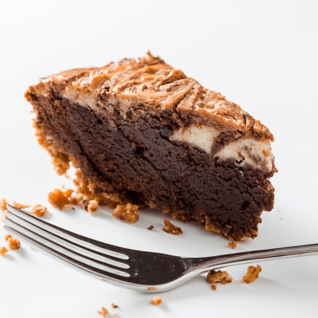 Cheesecake Brownie Pie with...