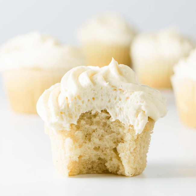 The Best Vanilla Cupcake...