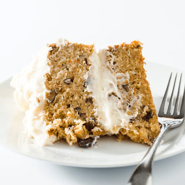 Moist Carrot Cake with...