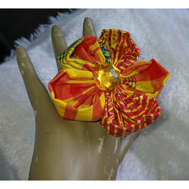 Bague Fleur Madras B2